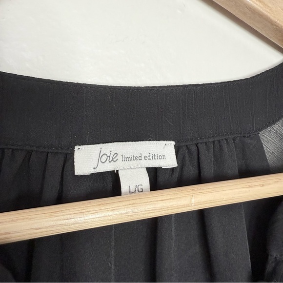 Joie‎ Limited Edition Sheer Sleeve Black Dress - Picture 4 of 5